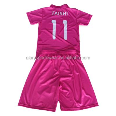 China Quick-drying custom sublimation soccer jerseys, costumes, fabrics digital print for sale