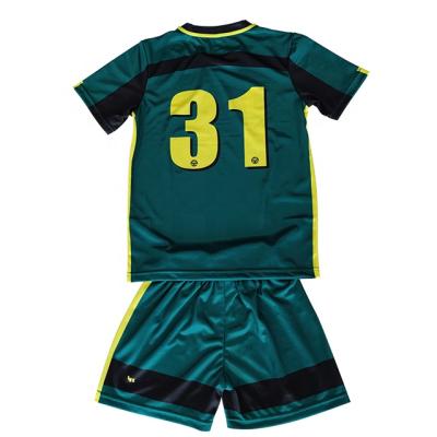 China Quick-drying custom sublimation soccer jersey with high quality for sale