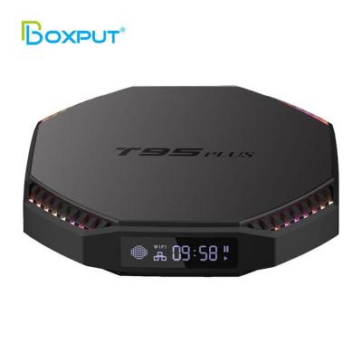 China Android 11 t95 plus max smart tv box xxnx tv box android 11 pro 4k tv box smart tv box for sale