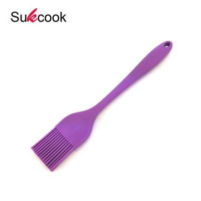 China Bakery Food Grade Kitchenware Silicone Heat Resistant Pastry Brush for sale