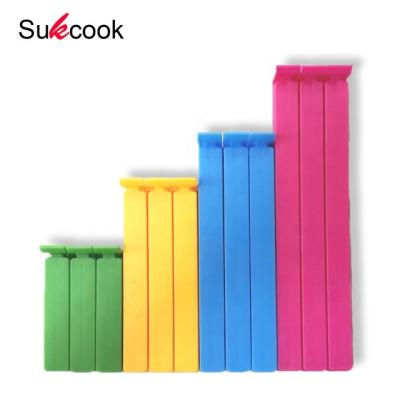 China Sustainable Plastic Food Grade Food Storage Clip With Lock Bag Sealing Clips for sale