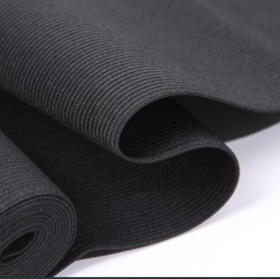 China 10 cm wide elastic black elastic for sale