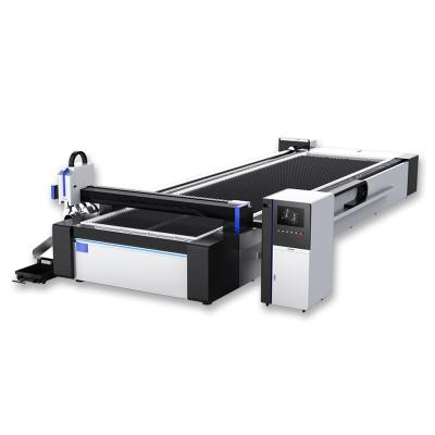 China 4 Axis Raytools Laser Head 3000W CNC Fiber Laser Cutter For Sheet Metal Cutting for sale