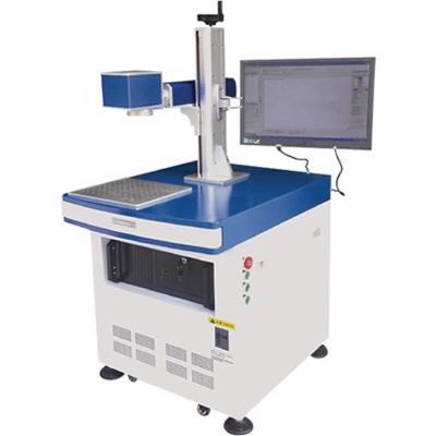 China High Accuracy 0.01mm JPT UV Laser Marking Machine for Wood Metal Optical in Food Shop for sale