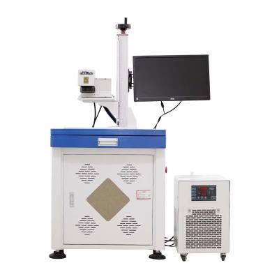 China 150 KG Weight JPT Laser Optical UV Marking Machine for Plastic Metal Glass 3W/5W/10W/15W for sale