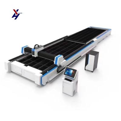 China Exchange Table Fiber Double Platform Laser Cutting Machine for Sheet Metal and Tube for sale