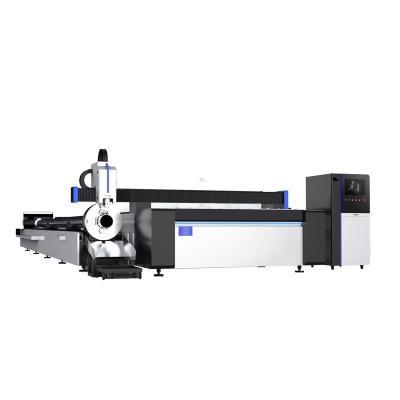 China Precision CNC Automatic Tube Cutting Machine met autofocus en 4-assige configuratie Te koop