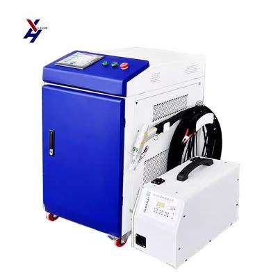 China 1000/1500/2000W Lasersweismachine 3 in 1 Handheld Lasersweismachine voor fabricageinstallaties Te koop