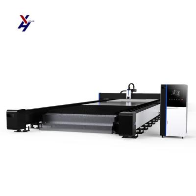 China 4 Axis 2000 Watt Aluminum Laser Cutting Machine Fibre Laser Metal Cutting Machine for sale