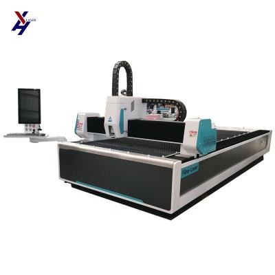 China Fiber Laser Cutting Machine RAYCUS Laser Source Dual- Metal and Nonmetal Cutter for sale