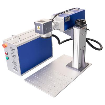 Cina MAX 2024 Jpt Raycus IPG Mini Fiber Laser Marking Machine 20W/30W/50W/200W CNC Color Marking AI a vita in vendita