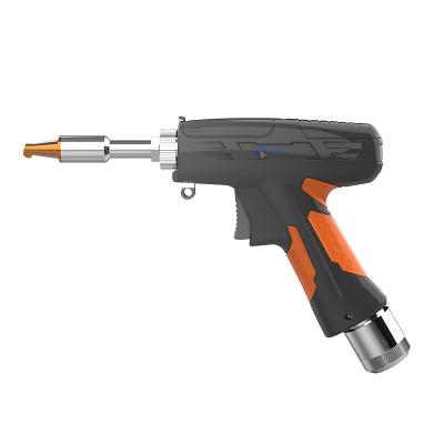 China Fiber Laser Welding Head 3 In 1 ABS Shell Handheld Welding Gun with Compact Feeder Machine for sale