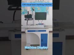 Visual auto-positioning laser marking machine real machine display