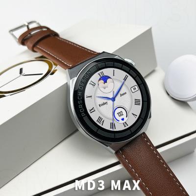 China Wholesale Original Touch Screen Smart Watch MD3max Devices Wearable Sports Fashion BT Talking Siri Dial Password Lock Step Running Track for sale