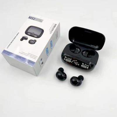 China SQING M32 TWS Wireless Stereo Sports Earphone Bt-5.1 Earphone Waterproof Earbud Headset With Microphone 2000mAh Charging Box for sale