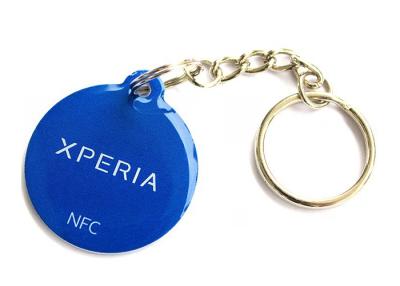 China NFC Chip Epoxy Key Tag For Pet Identification for sale