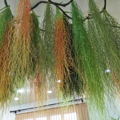 China Wholesale Artificial Home Decoration 9 Forks Plants Outdoor Artificial Hanging Plants Events Decoration Greenery Plants for sale