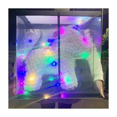 China Wholesale Events Decoration Christmas Valentines Day Dress Up Gift Unicorn Artificial Foam Flowers for sale