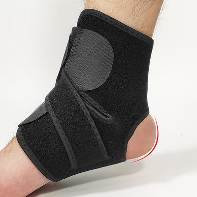 China Wholesale Hot Selling Adjustable Thin Elasticity Ankle Support Strap Gym Ankle Protector Lifting Brace Wrap Adjustable Breathable Ankle Pad For Basketball for sale