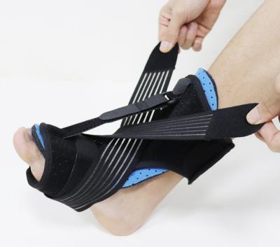 China Breathable Adjustable Orthosis Ankle Brace Support Elastic Ankle Guard Breathable Elastic Adjustable Foot Support for sale