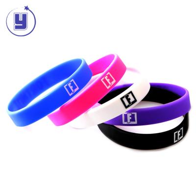 China China Wholesale High Quality Custom Cute Silicone Promotional Wristband for sale