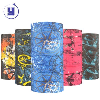 China High Quality Breathable Custom Logo UV Protection Polyester Tubular 100% Bandannas for sale