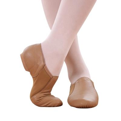 China Wholesale Kids Jazz Dance Shoes Black Tan Jazz Adult Leather Shoes DS003 for sale