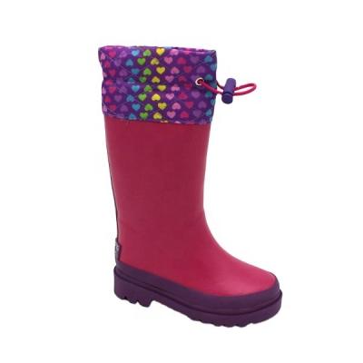 China Cheap rain boots fashion trend kids wellington boots cute colorful non-slip rubber rain boots wholesale colorful boot for kids for sale