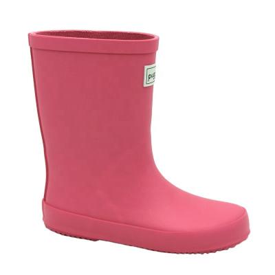 China Fashion Trend Factory Drop Shipping Wholesale High Quality Custom Made Rubber Children's Rain Boots For Kids for sale