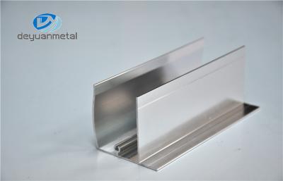 China 1.8 Meter Bright Dip Aluminium Shower Profiles 6000 Series For Decoration for sale