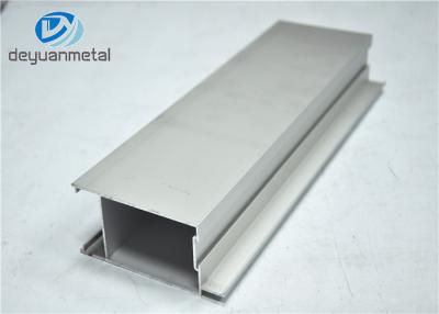 China Silver Anodized Aluminium Window Profiles With Length 20 Foot T3-T8 for sale