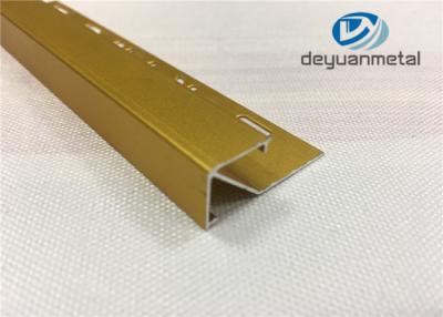 China Haus-Dekorations-Aluminiumordnungs-Profile mit Logo Punched zu verkaufen