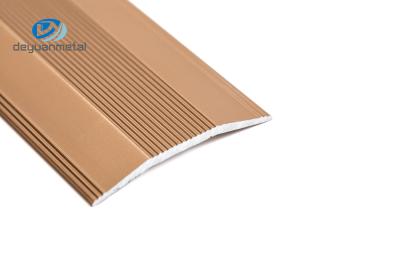 China Anodized Aluminium Floor Edge Trim , 160Mpa Floor Threshold Strip Aluminium for sale