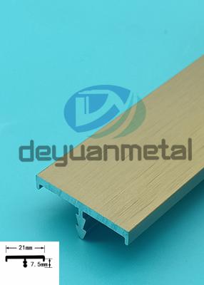 China Aluminum Cabinet Edge Aluminum T Profiles Aluminum Edge Banding for sale