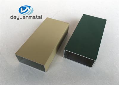 China Machinable 6063 Alloy Aluminium Window Profiles For Office Building Partition for sale