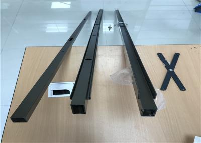 Chine Le profil en aluminium de cadre de porte de style ouvert saupoudrent les extrusions en aluminium enduites à vendre