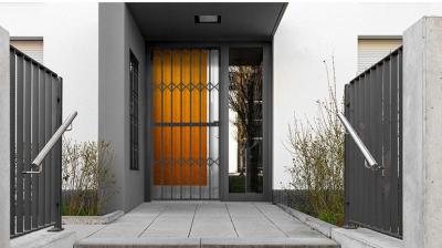 China T5 6463 6063 Aluminium Security Door Powder Coating​ for sale