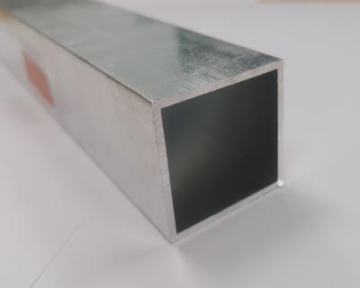 China Mill Finish Aluminum Square Tube Extrusion Profiles In 2mm Thickness Customized for sale