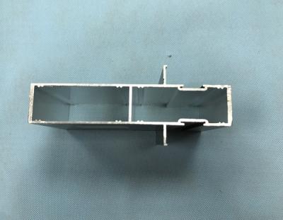 China Aluminium Shopfront Profiles 120mm Window Horizontal Mullion 2.0MM Thickness for sale