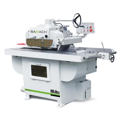 China SAMACH VERTICAL Straight Line Ripping Saw Single Wood Framing Lumber Ripping Saw Machine for sale