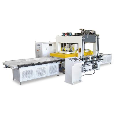 China Building Material Shops SAMACH Wooden Panel Edge Gluing Machine HF Workbench HF Double Flange Joint Carrier for sale