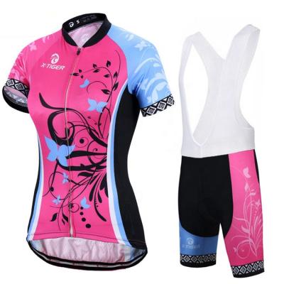 China OEM/ODM Antibacterial Custom Logo Label Road Short Sleeve Men's Bike Wear Suit Cycling Jersey Set Jersey Clothes For Men And Women Cycling Suit for sale