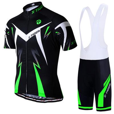 China Antibacterial OEM Custom Manufacturer Man Bike Cycling Jersey Uniform Sets Summer Style Cycling Wear Set New Men Cycling Jersey Set for sale