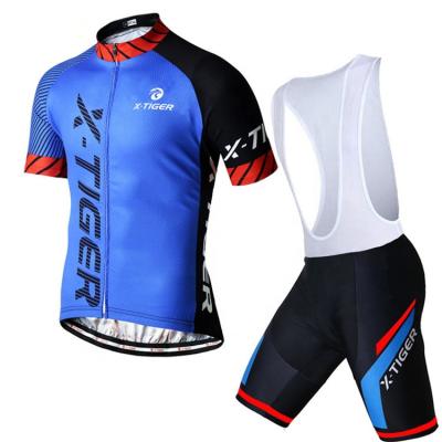 China Antibacterial Quick Dry Men Cycling Tank Top Summer Short Sleeve Set Cycling Clothing Tank Top camisa de ciclismo for sale