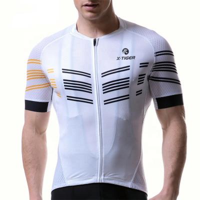 China 2020 New White Men's Breathable Short Sleeve Cycling Tank Tops Coolmax Cycling Cycle Tank Top Shirt White Cycling Clothing for sale