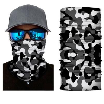 China Anti-UV A Variety Of Styles Wearing Methods Camouflage Magic Multifunctional Turban Neck Riding Seamless Breathable Turban for sale