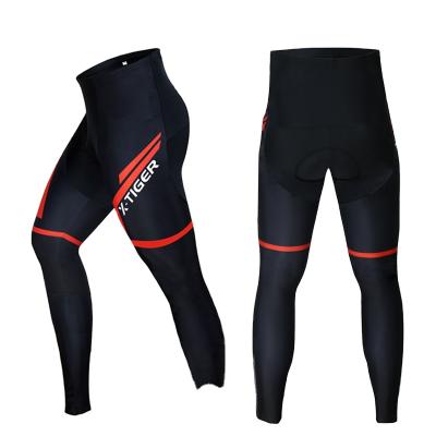 China Antibacterial Factory Long Pants Mountain Bike Bib Custom Quick Dry Riding Cycling Tights With 3d Gel Padded for sale