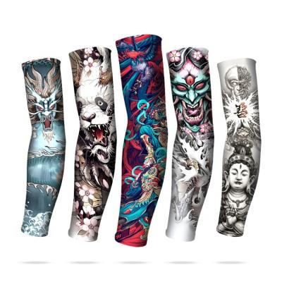 China Wholesale Hot Sale Breathable Custom Logo Cooling Arm Sleeve Summer Fashion Men Women Cooling Arm Sleeves UV Block (1 Pair Pack) for sale