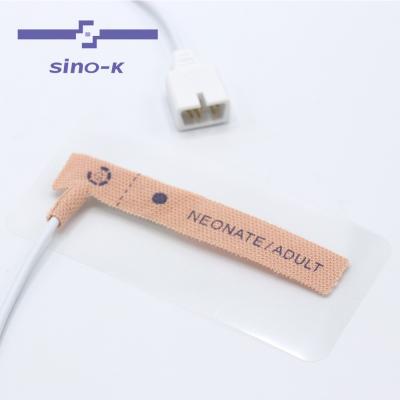 China Nellcor OXIMAX Disposable Spo2 Sensor 7 Pin Disposable For Newborn/Adult 24pcs/box for sale