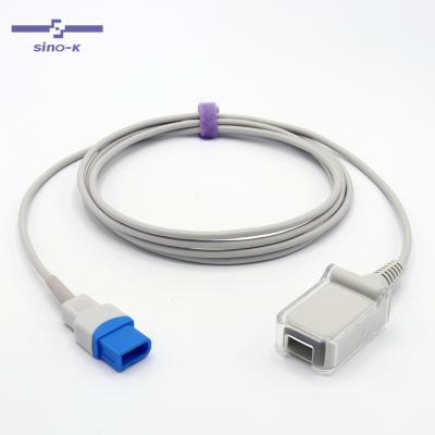 China Reusable TPU Space Labs 700-0030-00 spo2 adapter cable, 2.2m for sale